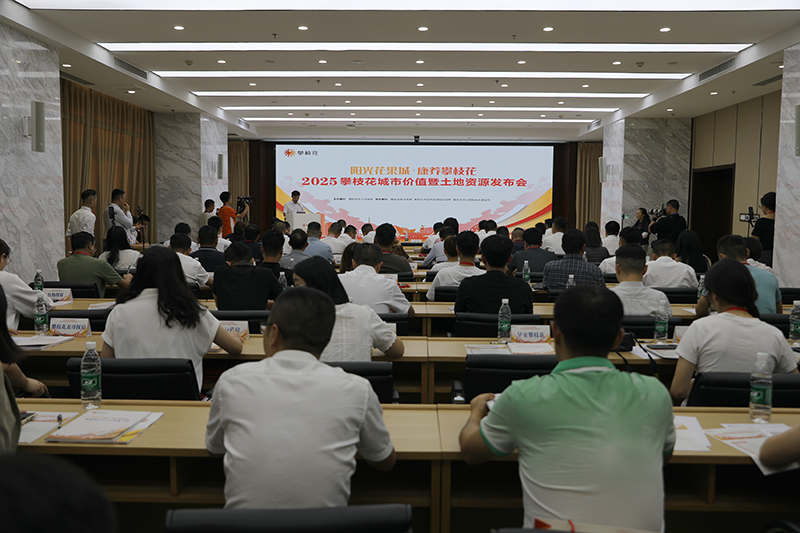 2025攀枝花城市價值暨土地資源發布會圓滿落幕，56宗優質土地集中亮相